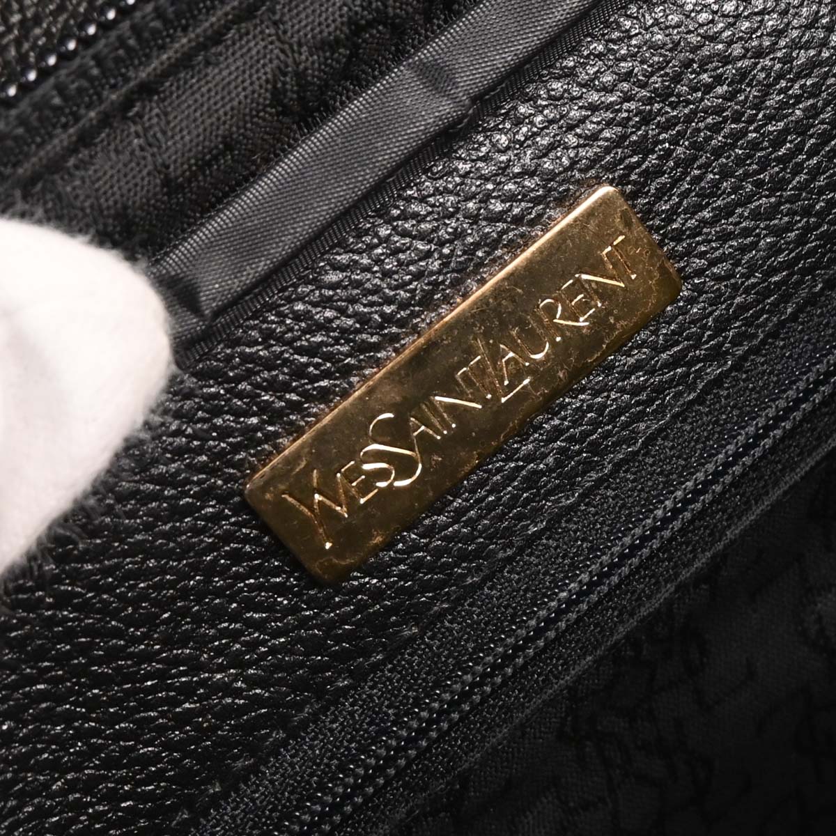 Yves Saint Laurent Black Shoulder Bag