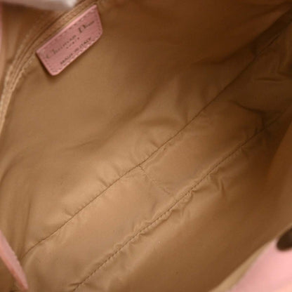 Christian Dior Pink Beige Street Chic Trotter Hobo Bag