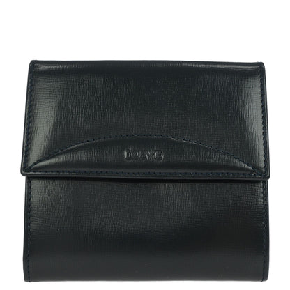 Loewe Navy Leather Wallet