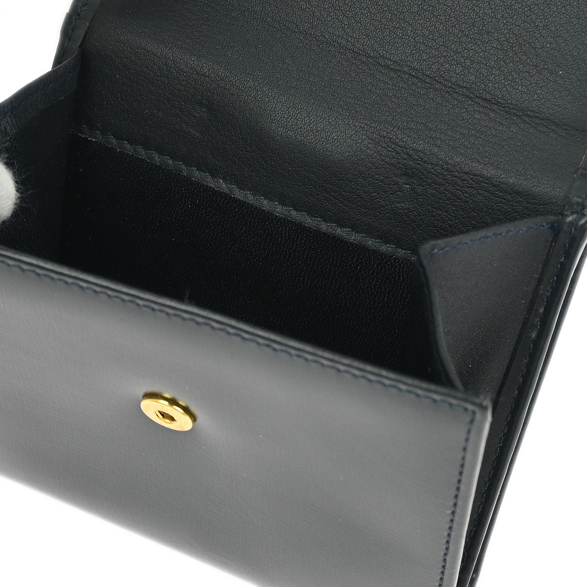 Loewe Navy Leather Wallet