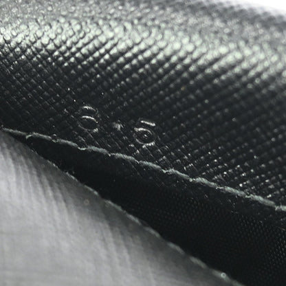 Prada Black Leather Wallet 8.5 Small Good