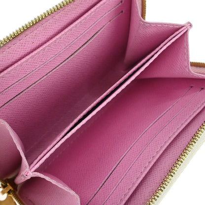 Louis Vuitton White Multicolor Zippy Wallet M93741