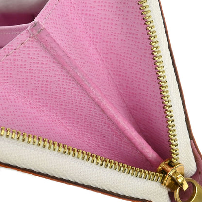 Louis Vuitton White Multicolor Zippy Wallet M93741