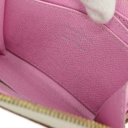 Louis Vuitton White Multicolor Zippy Wallet M93741