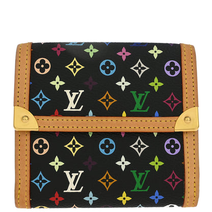 Louis Vuitton Multicolor Porte Monnaie Billet Cartes Credit Wallet M92984