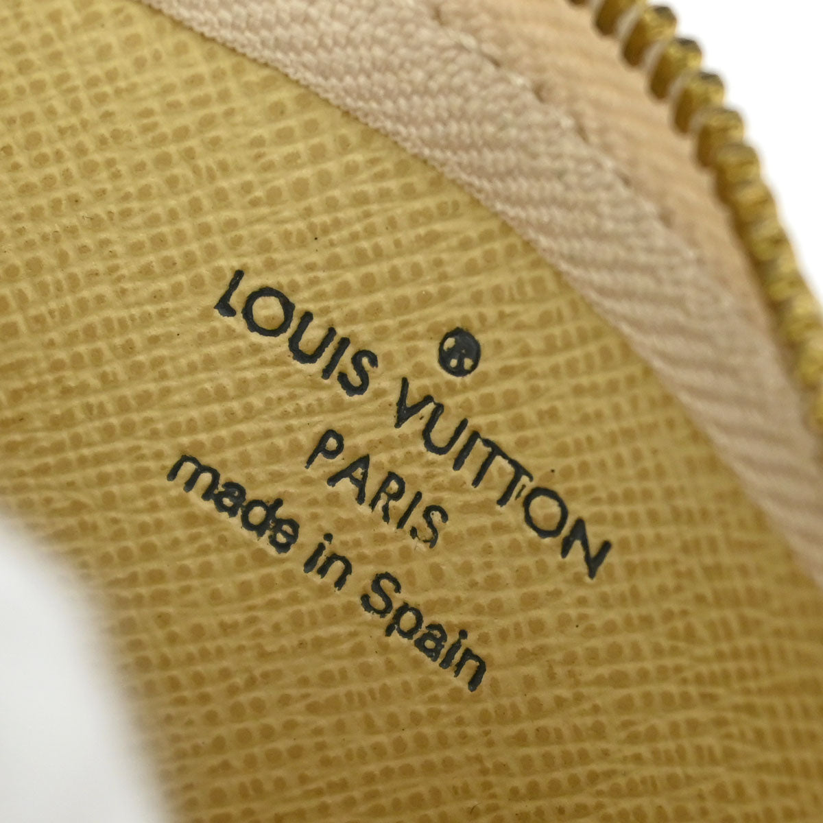 Louis Vuitton Damier Azur Pochette Cles Coin Case Wallet N62659