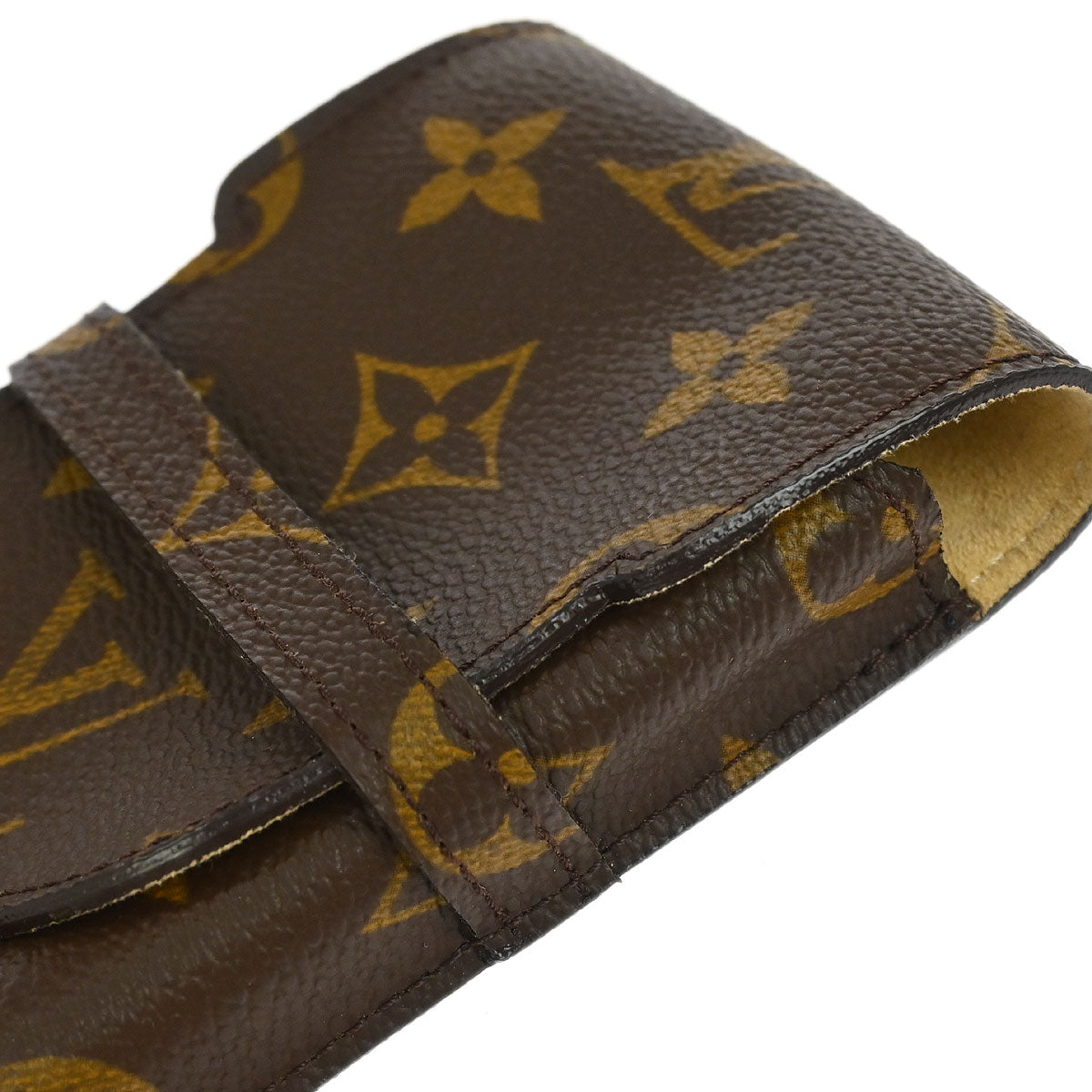 Louis Vuitton Monogram Etui Lunettes Glasses Case M62970