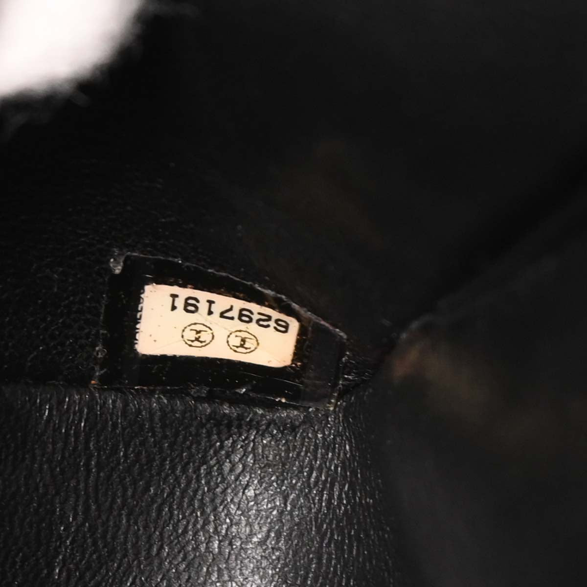 Chanel 2000-2002 Black Calfskin Medium Classic Double Flap Shoulder Bag