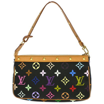 Louis Vuitton Black Multicolor Pochette Accessoires M92648