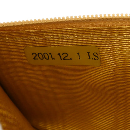 Chanel 2002-2003 Beige Caviar Timeless WOC Wallet on Chain Shoulder Bag