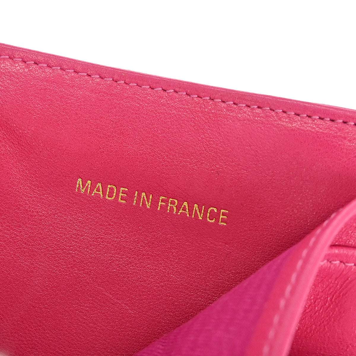 Chanel 1996-1997 Pink Caviar Bicolore Wallet