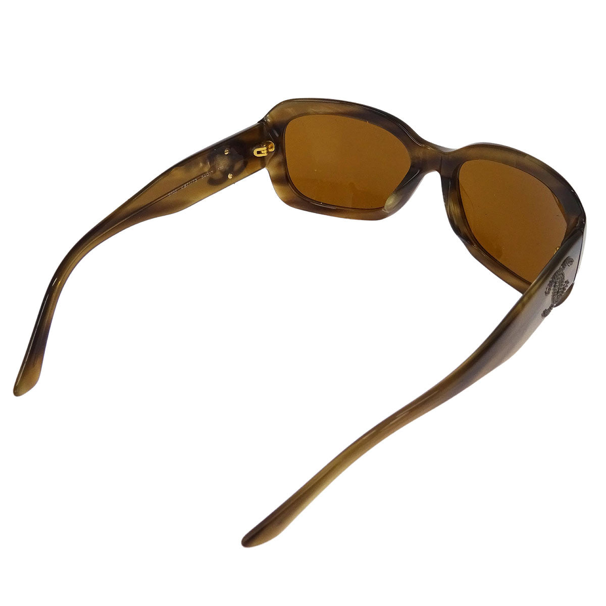 Chanel Sunglasses Eyewear Brown Small Good