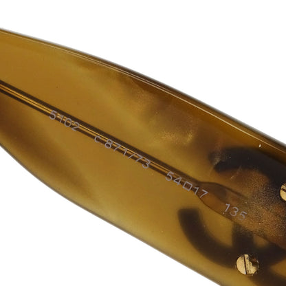 Chanel Sunglasses Eyewear Brown Small Good