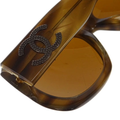 Chanel Sunglasses Eyewear Brown Small Good