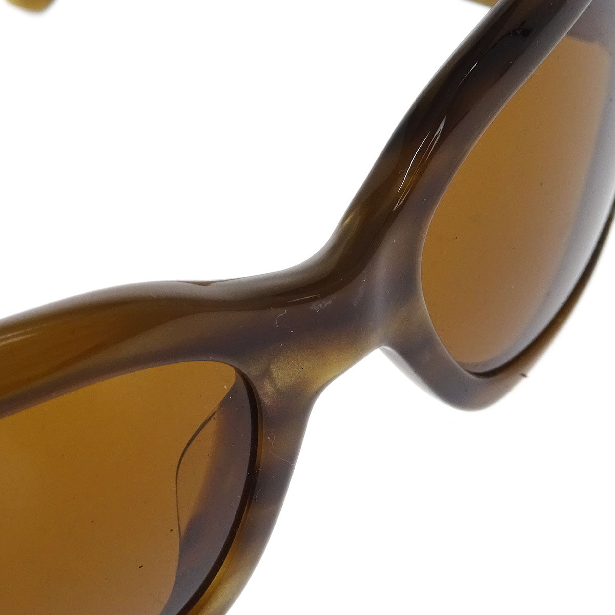 Chanel Sunglasses Eyewear Brown Small Good