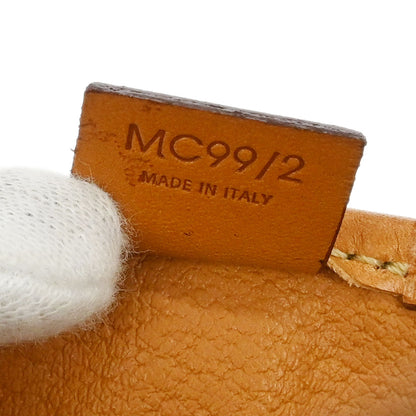 Celine Brown PVC Macadam Cosmetic Pouch