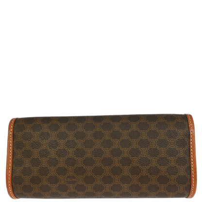 Celine Brown PVC Macadam Cosmetic Pouch