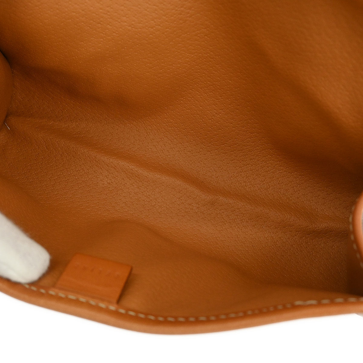 Celine Brown PVC Macadam Cosmetic Pouch