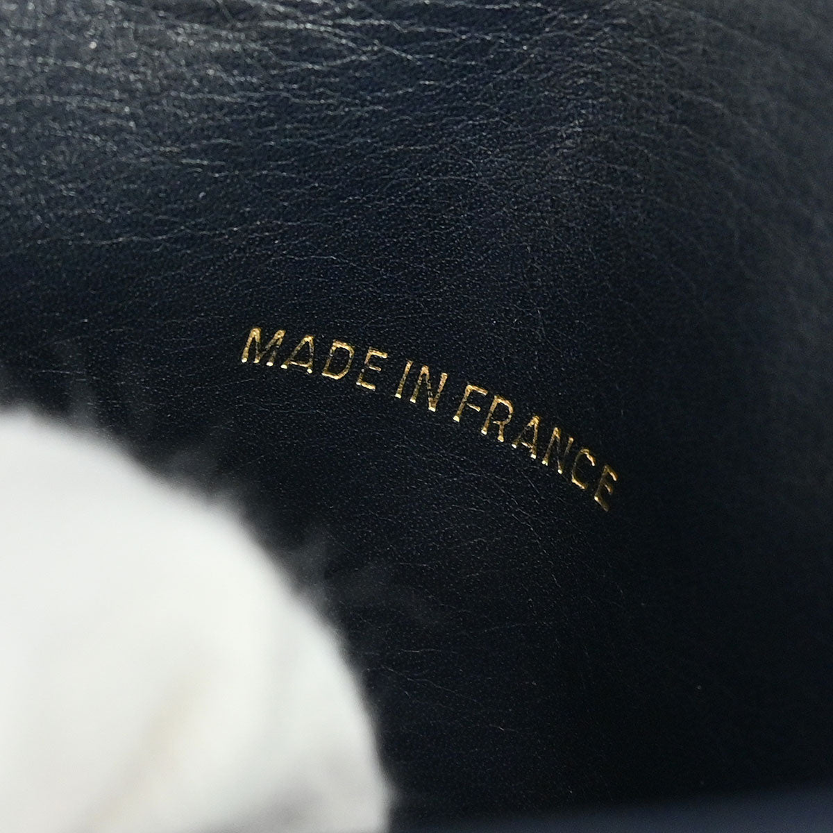 Chanel 1989-1991 Navy Lambskin Bicolore Coin Purse Wallet