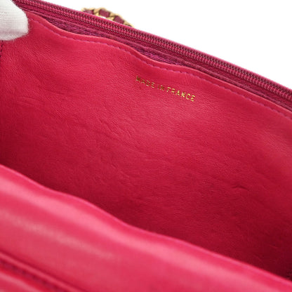 Chanel 2000-2002 Pink Caviar Timeless WOC Wallet on Chain Shoulder Bag