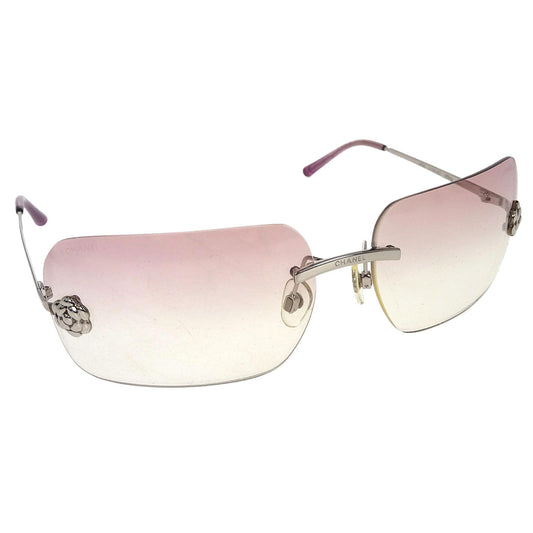 Chanel Sunglasses Eyewear Pink Small Good