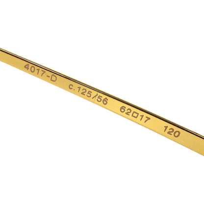 Chanel Sunglasses Eyewear Orange Rhinestone Small Good