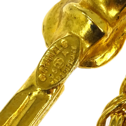 Chanel CC Chain Necklace Gold 95A