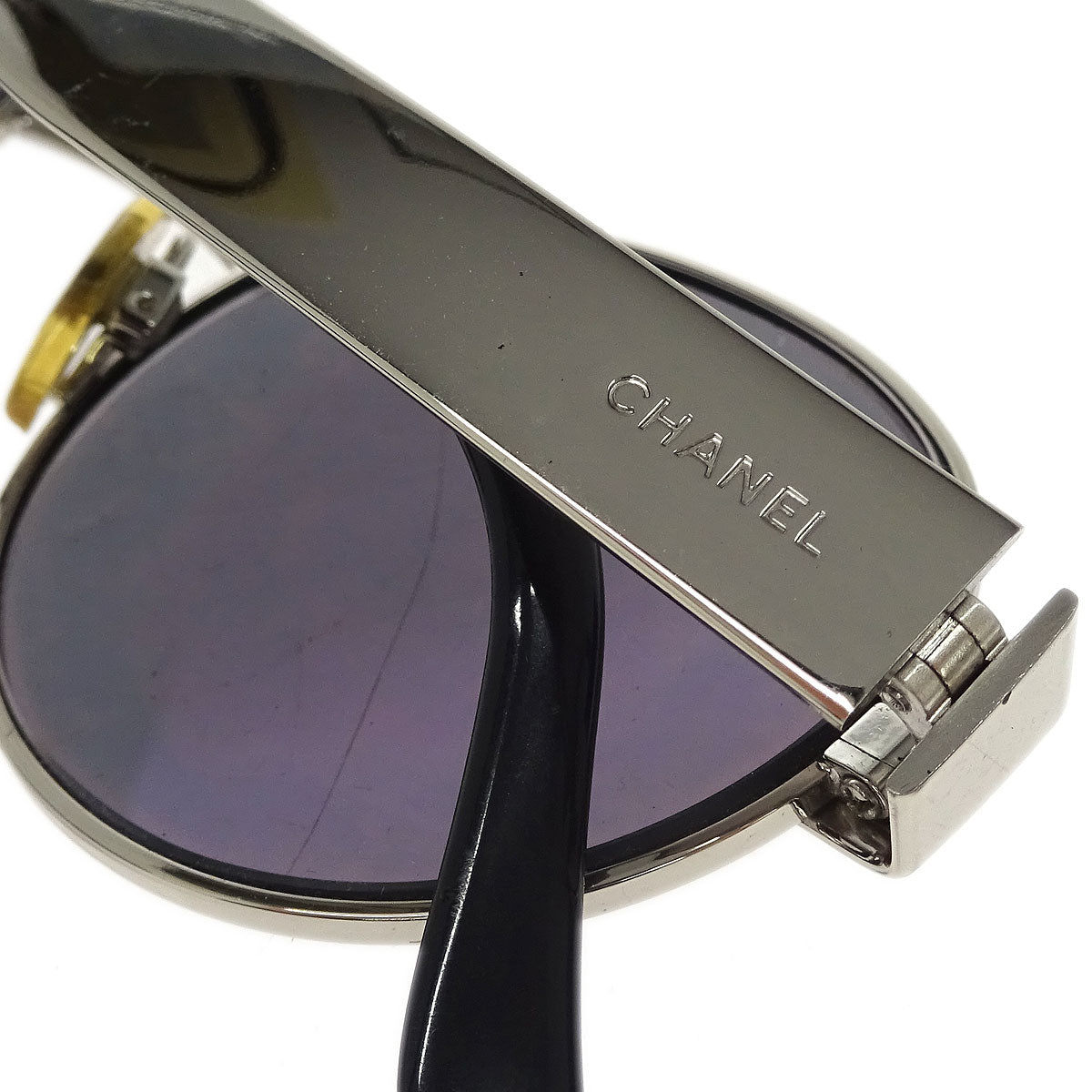 Chanel Sunglasses Eyewear Black Small Good