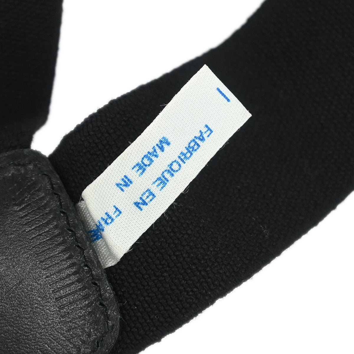 Chanel Black Suspenders Small Good 15