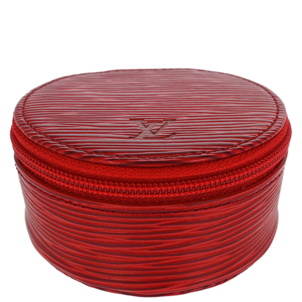 Louis Vuitton Red Epi Ecrin Bijou 8 Jewelry Case Pouch M48227