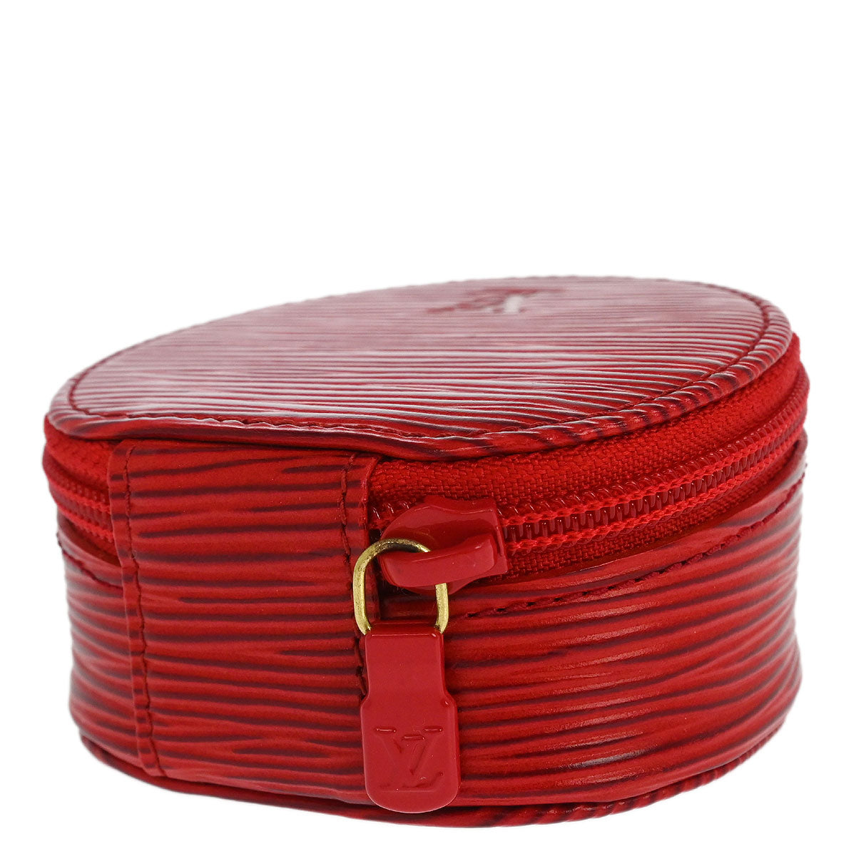 Louis Vuitton Red Epi Ecrin Bijou 8 Jewelry Case Pouch M48227