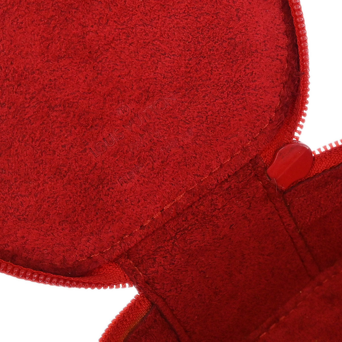 Louis Vuitton Red Epi Ecrin Bijou 10 Jewelry Case Pouch M48217