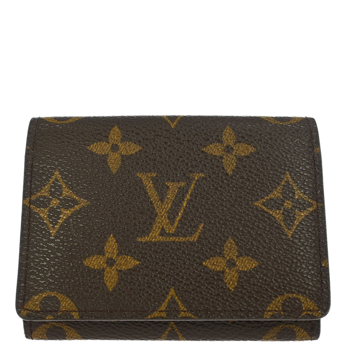 Louis Vuitton Monogram Enveloppe Carte De Visite Card Case M62920