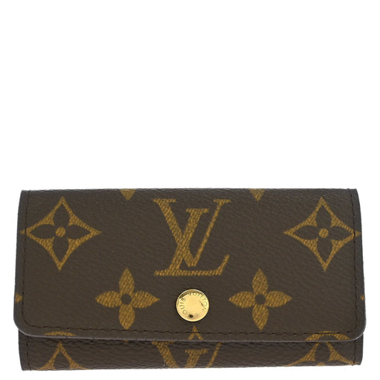 Louis Vuitton Monogram Multicles 4 Key Case M62631 Small Good