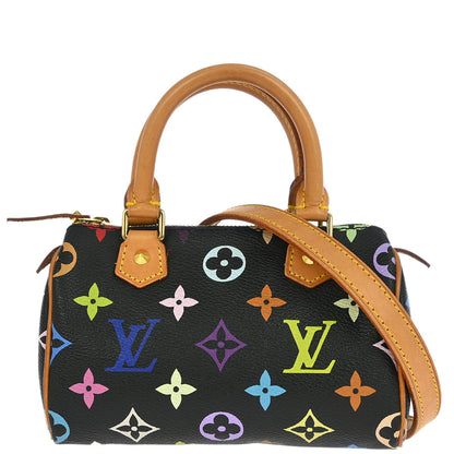 Louis Vuitton Multicolor Mini Speedy 2way Shoulder Handbag M92644
