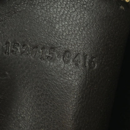 Gucci Metallic Purple Leather GG Coin Case Pouch