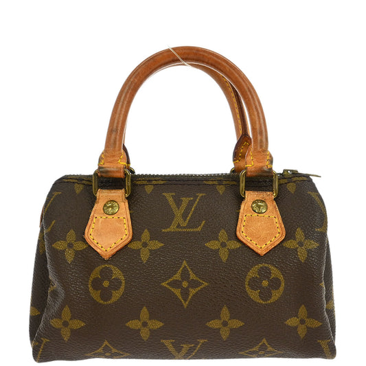 Louis Vuitton Monogram Mini Speedy Handbag