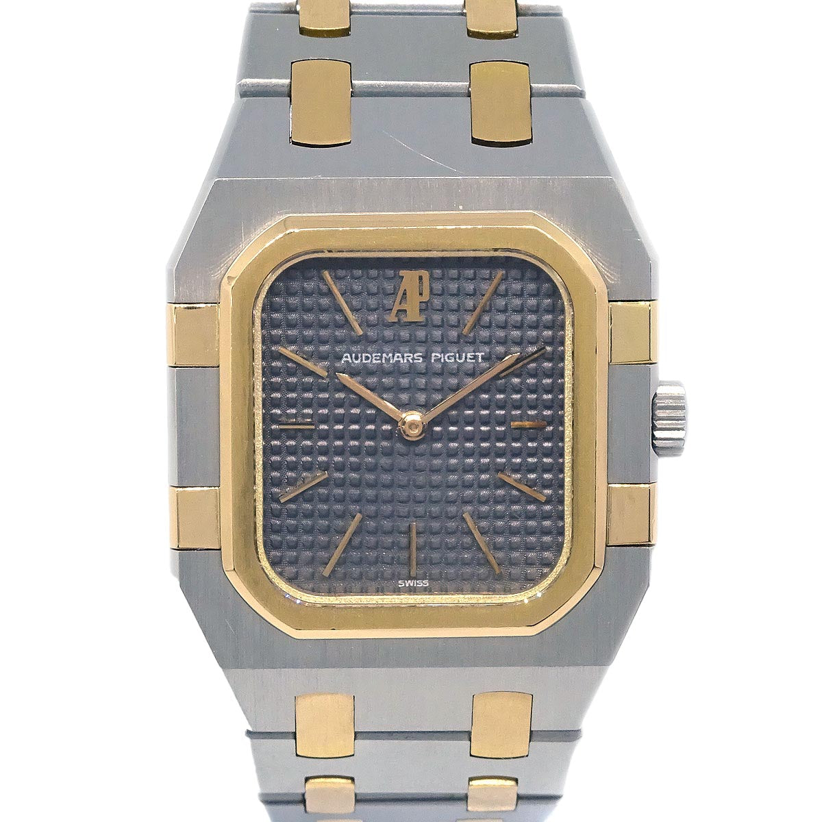 Audemars Piguet Royal Oak Square Ref.6005SA Quartz Watch SS 18K