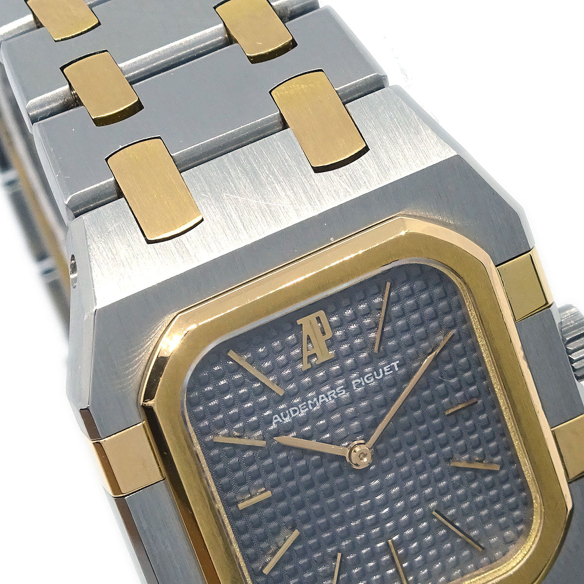Audemars Piguet Royal Oak Square Ref.6005SA Quartz Watch SS 18K