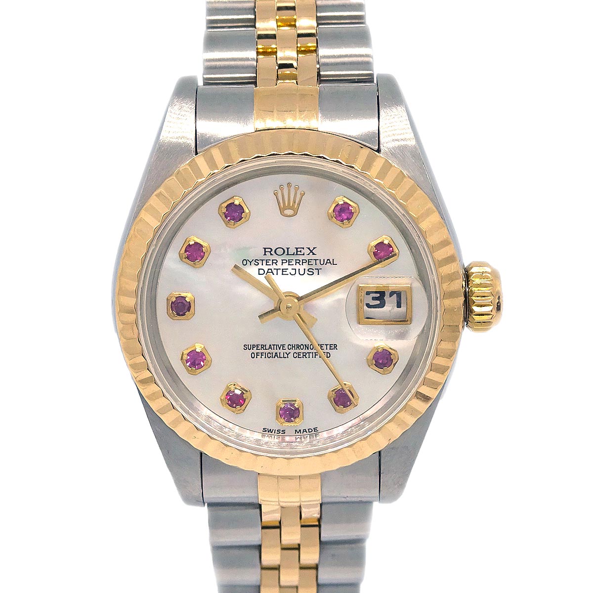 Rolex Oyster Perpetual Datejust 26mm Ref.69173NGR Self-winding SS 18K