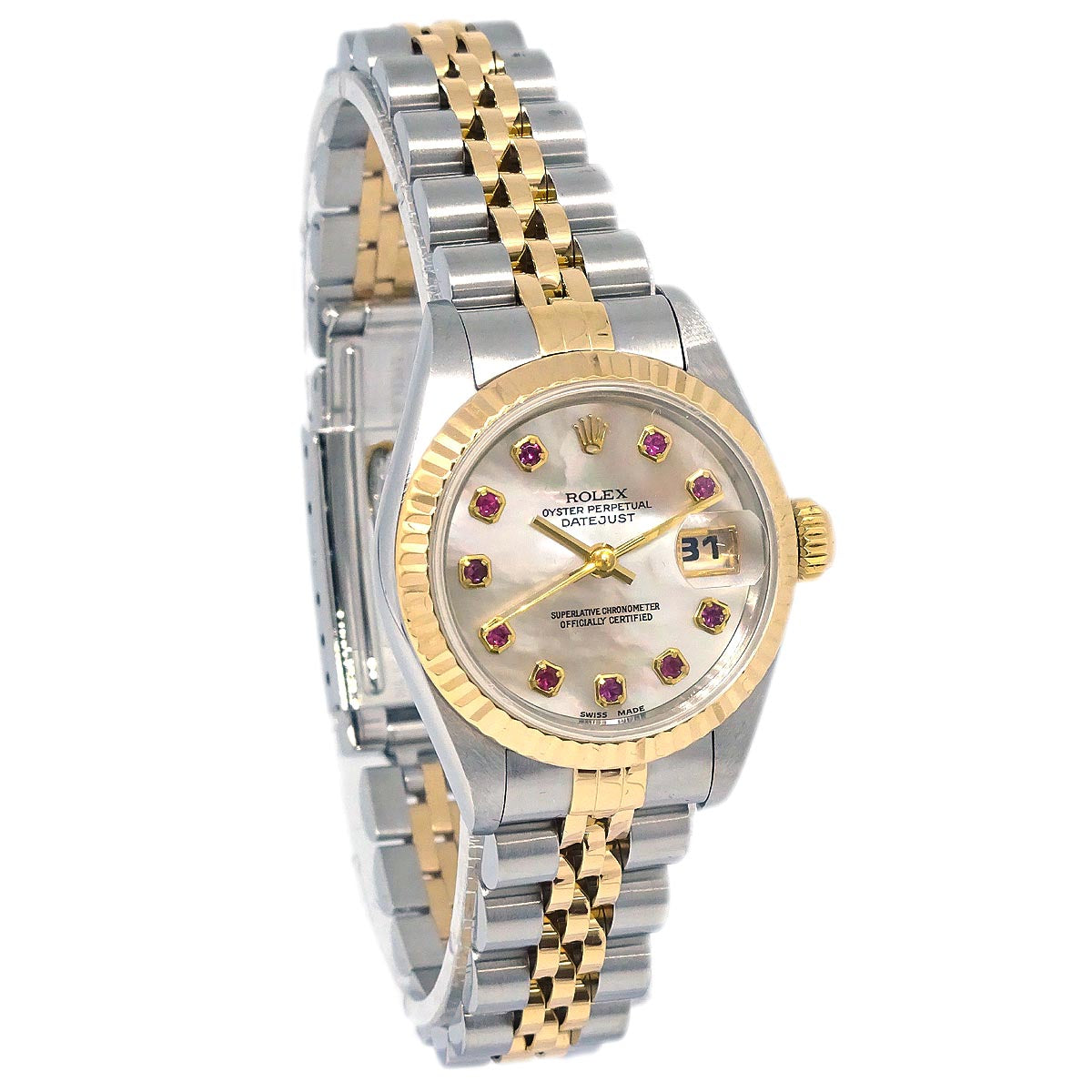 Rolex Oyster Perpetual Datejust 26mm Ref.69173NGR Self-winding SS 18K