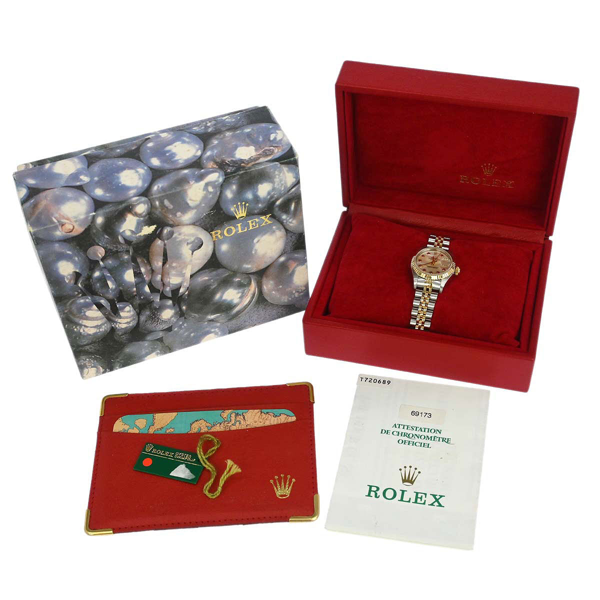 Rolex Oyster Perpetual Datejust 26mm Ref.69173NGR Self-winding SS 18K