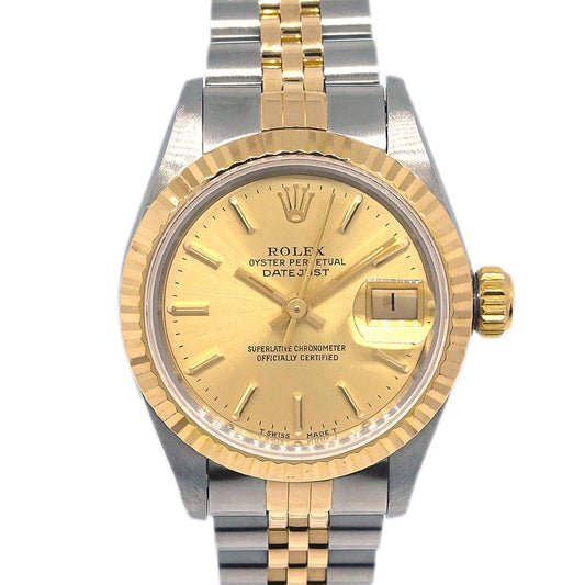 Rolex Oyster Perpetual Datejust 26mm Ref.69173 Self-winding Watch SS 18K