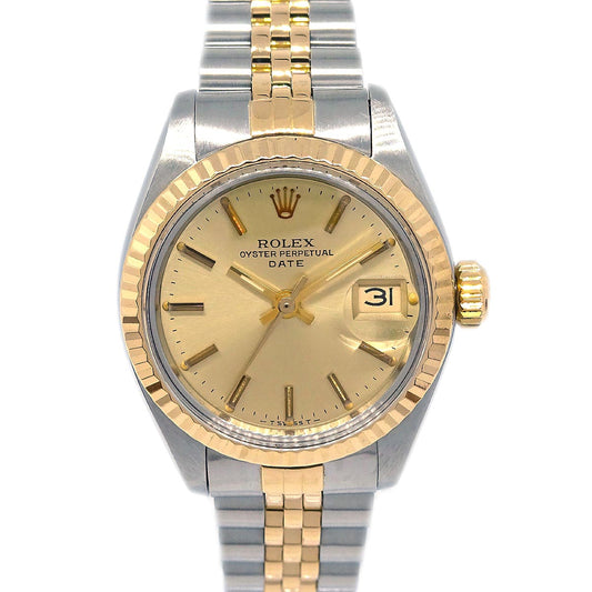Rolex Oyster Perpetual Date 26mm Ref.6917 Self-winding Watch SS 18K