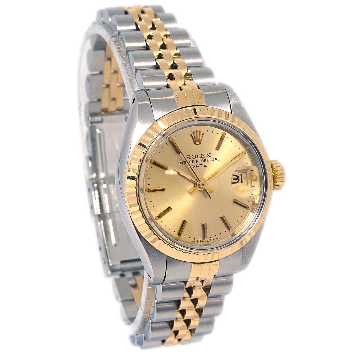 Rolex Oyster Perpetual Date 26mm Ref.6917 Self-winding Watch SS 18K