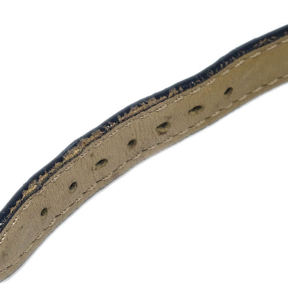 Cartier * Baignoire Ref.1954 Quartz Watch 18KYG Crocodile