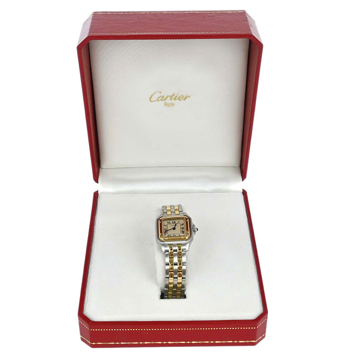 Cartier Panthere SM Ref.W25029 Quartz Watch 18KYG SS