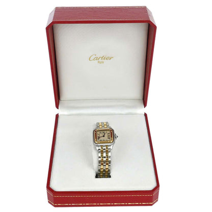 Cartier Panthere SM Ref.W25029 Quartz Watch 18KYG SS