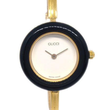 Gucci 11/12.2 Change Bezel Chameleon Quartz Watch SS