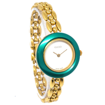 Gucci 11/12.2 Change Bezel Chameleon Quartz Watch SS